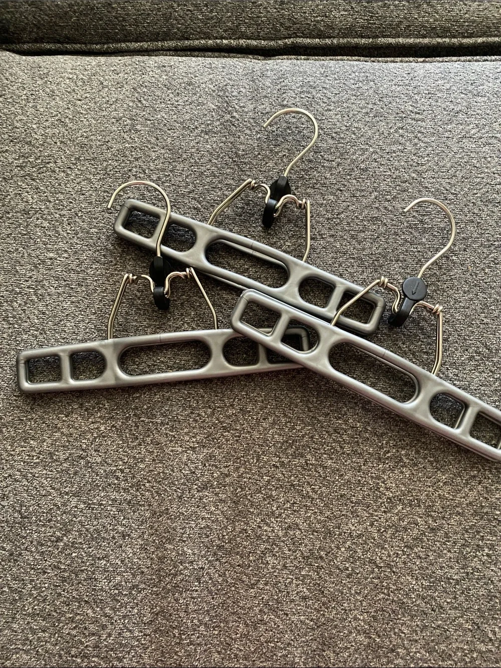 Kids Silver Skirt or Pants Clothes Hangers - Pack